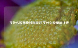 买什么股票挣钱哪里好,买什么股票能挣钱