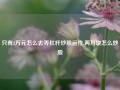 只有2万元怎么去弄杠杆炒股运作,两万块怎么炒股