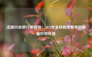 法国兴业银行策略师：2025年全球股市整体风险偏好将升温