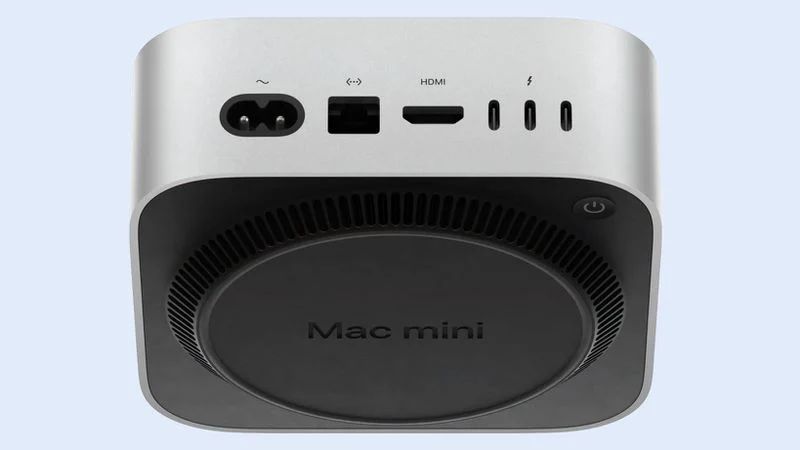 2024 款苹果 Mac mini 细节：电源按钮挪到设备底部-第1张图片-十倍杠杆-股票杠杆