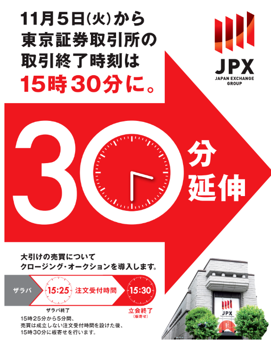 时隔70年！日本东京证券交易所宣布：把股票交易时间延长至5.5小时-第1张图片-十倍杠杆-股票杠杆