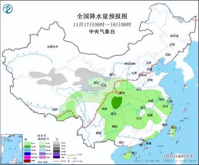 冷冷冷！大风＋降温都来了！全国冰冻线进程图出炉，这些地方雨雪天气持续在线-第3张图片-十倍杠杆-股票杠杆