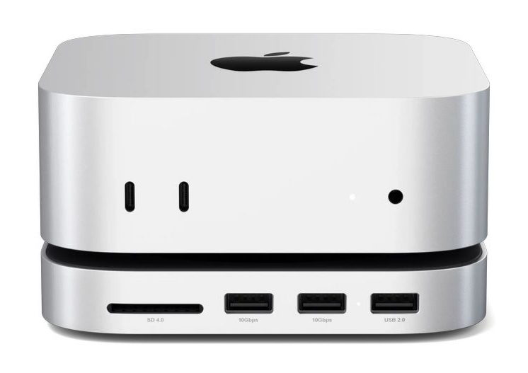 Satechi 为苹果 2024 款 Mac mini 推新扩展坞：3 个 USB-A 端口，最高扩展 4TB 存储-第2张图片-十倍杠杆-股票杠杆